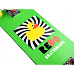 Drevený skateboard do 100 kg – zelený